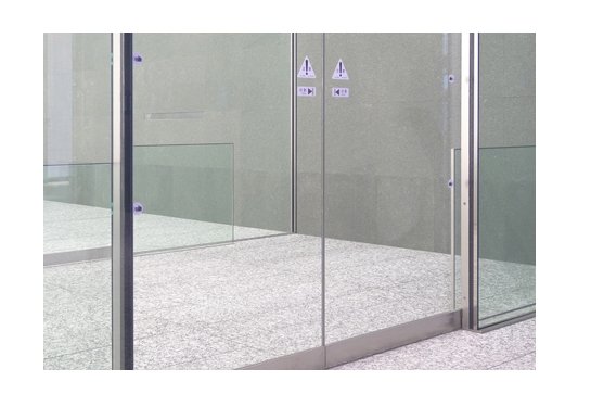 puerta automatica cristal 2 hojas - Puertas enrollables para garajes y comercios